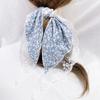 Bellis Perennis Printting Hair Scarf Scrunchies Lace Triangle Bandanas Hairband Headband Without Clips Elastic Hair