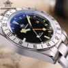 ADDIESDIVE GMT Men's Quartz Watch 39mm Retro C3 Luminous 200m Waterproof Diving 316L Stainless Steel Classic Man Watches
