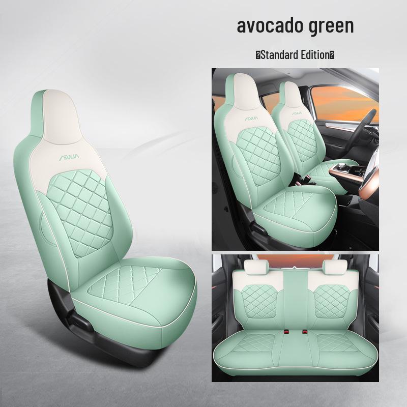 Universal Nano Leather Car Seat Cushion - All-Season Fit