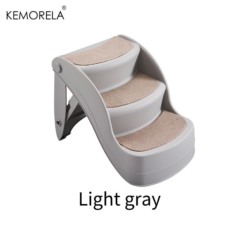 Faltbare Haustiertreppe Rutschfest Langlebig Katzenstufen für Hunde und Katzen im Innenbereich Zuhause oder auf Reisen Hundekletterstufen