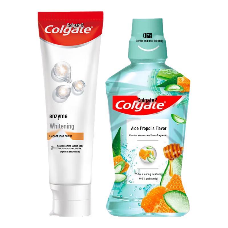 Colgate Osmanthus Whitening Toothpaste & Mouthwash Set