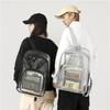 Large Capacity Transparent PVC Backpack for Students