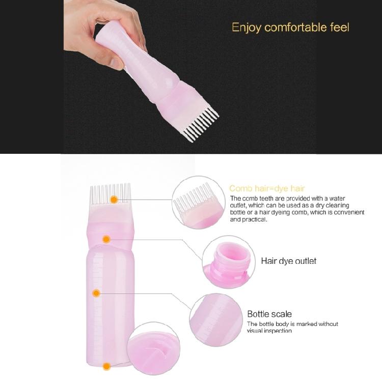 Applicator Bottle for Hair Root Comb Color Applicator Bottle Scalp Treament