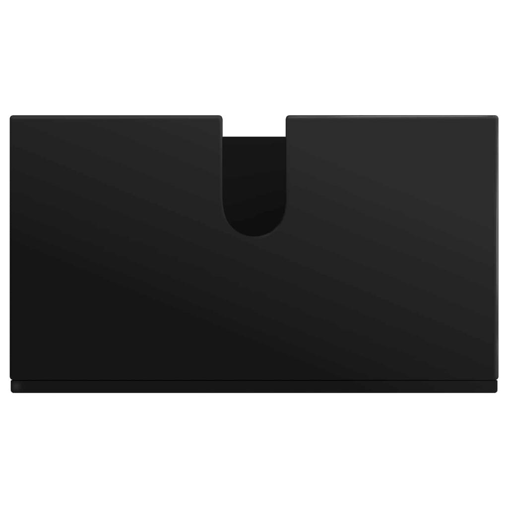 Badezimmerschrank Set TULUM Schwarz 60 x 34 x 63 cm