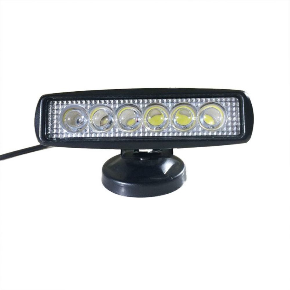 18W Power LED Daytime Running Lights Super Bright 6000K White Spotlights High Bright Aluminum Alloy LED Work Light SUV Truck