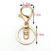 6/30Pcs Metal Large Lobster Clasp Key Chain Separation Ring Key Clasp Lock Ring Home DIY Bag Toy Pendant Accessories