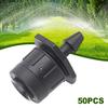 Pack of 50 Adjustable Irrigation Drippers with 360 Degree Water Flow for Precise Watering In Greenhouses and Lawns