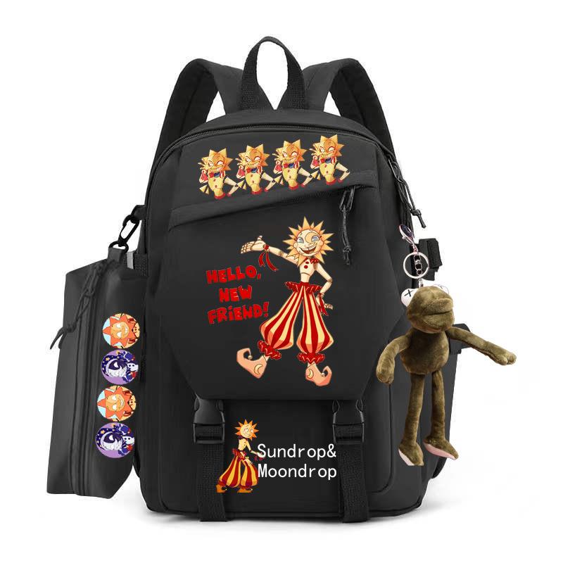 Cross-border new junior high school high-quality large-capacity casual backpack fashionable men's and