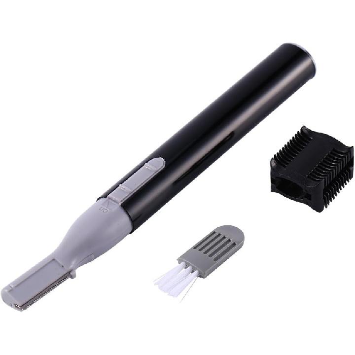 POCREATION Electric Eyebrow Trimmer, Battery Powered, Portable Hair Remover for Women and Men