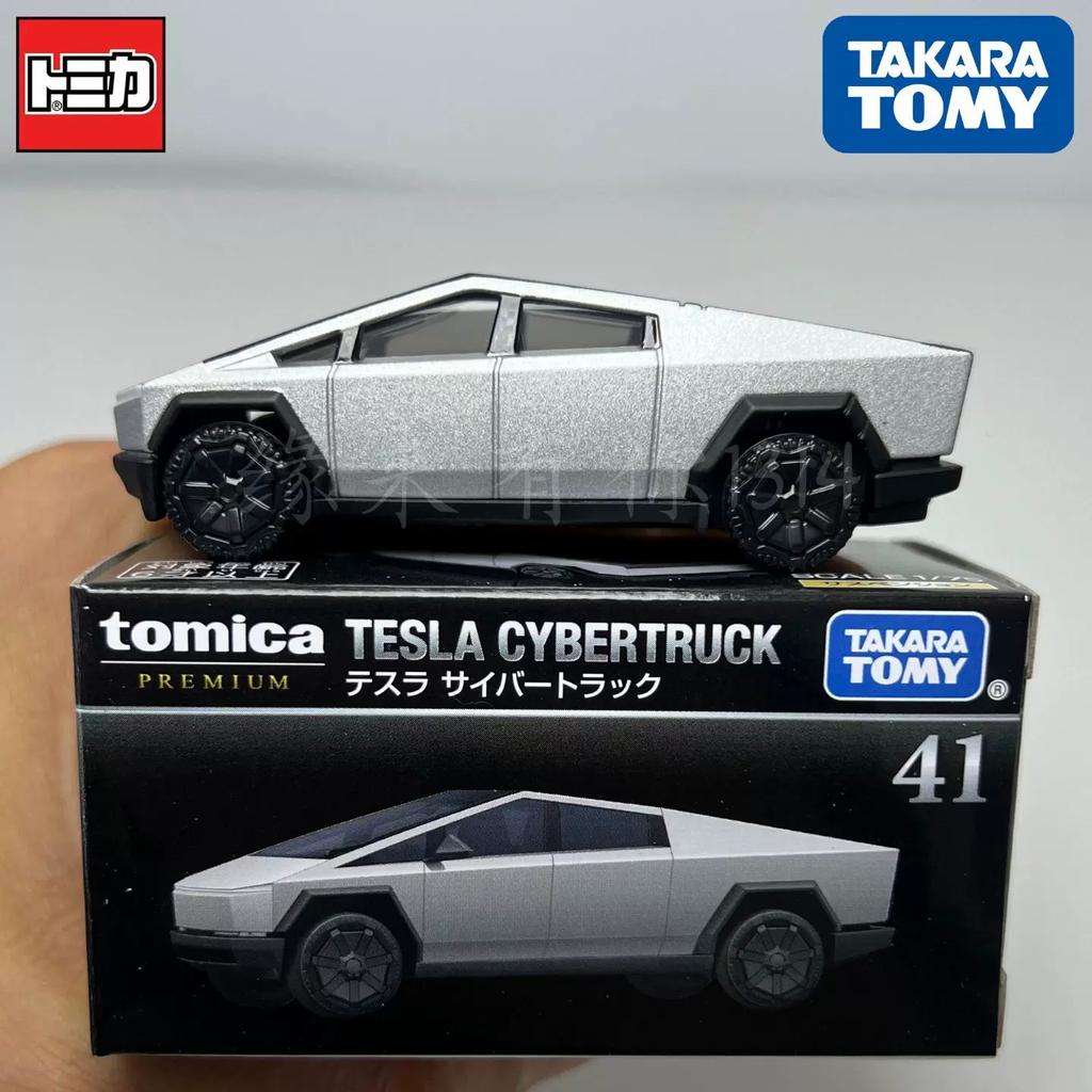 TAKARA TOMY Tomica Tesla Premium Diecast Model Car Cybertruck Model Y 3 41 28 98 1/63 Scale Realistic Collectible Toy Car
