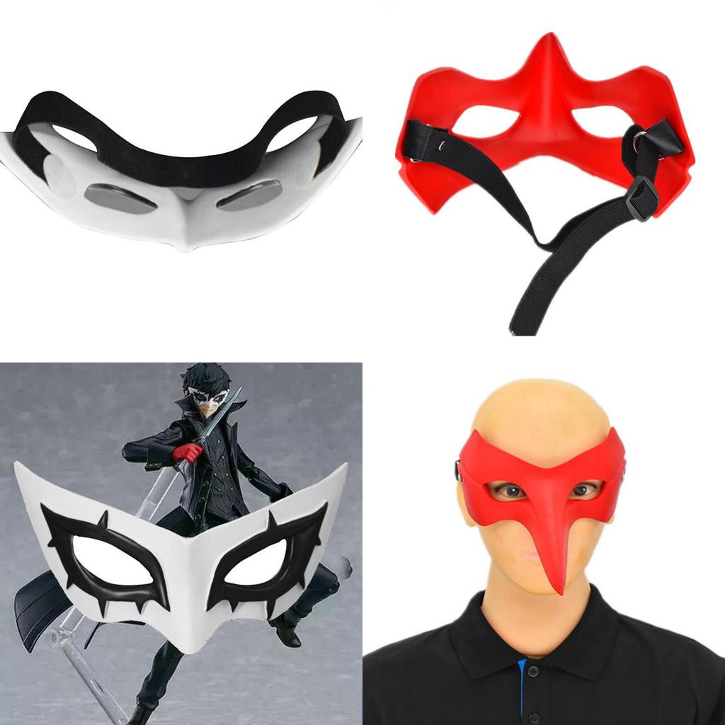 Amamiya Ren Resinmask För Temakostymfester Och Festivaler