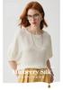 Elegant Silk Jacquard Spring/Summer Round Neck Loose Solid Color Mulberry Silk Crown Crepe Short Sleeve T-shirt for Women