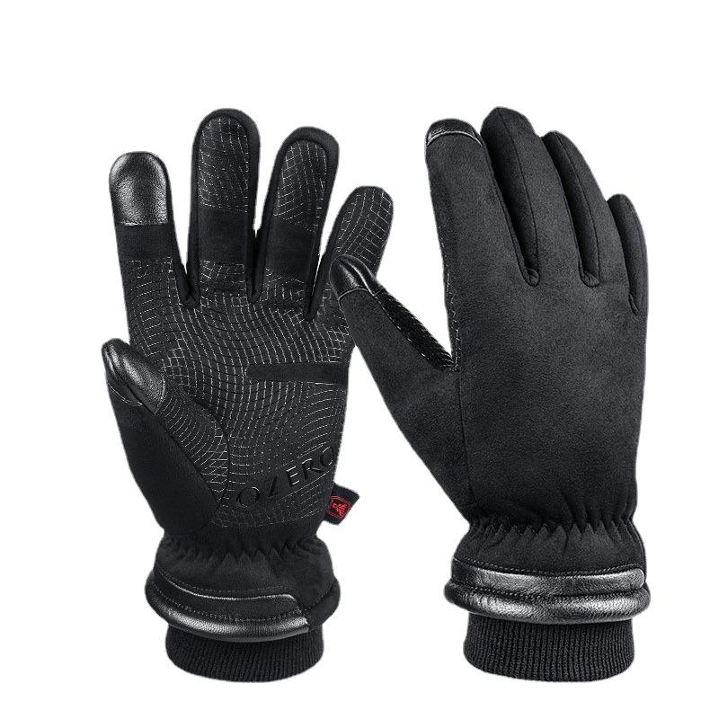 

Оже+утолщенные+перчатки+водонепроницаемый и противоскользящий сенсорный экран для спорта на открытом воздухе, катания на лыжах, езды на велосипеде и вождения