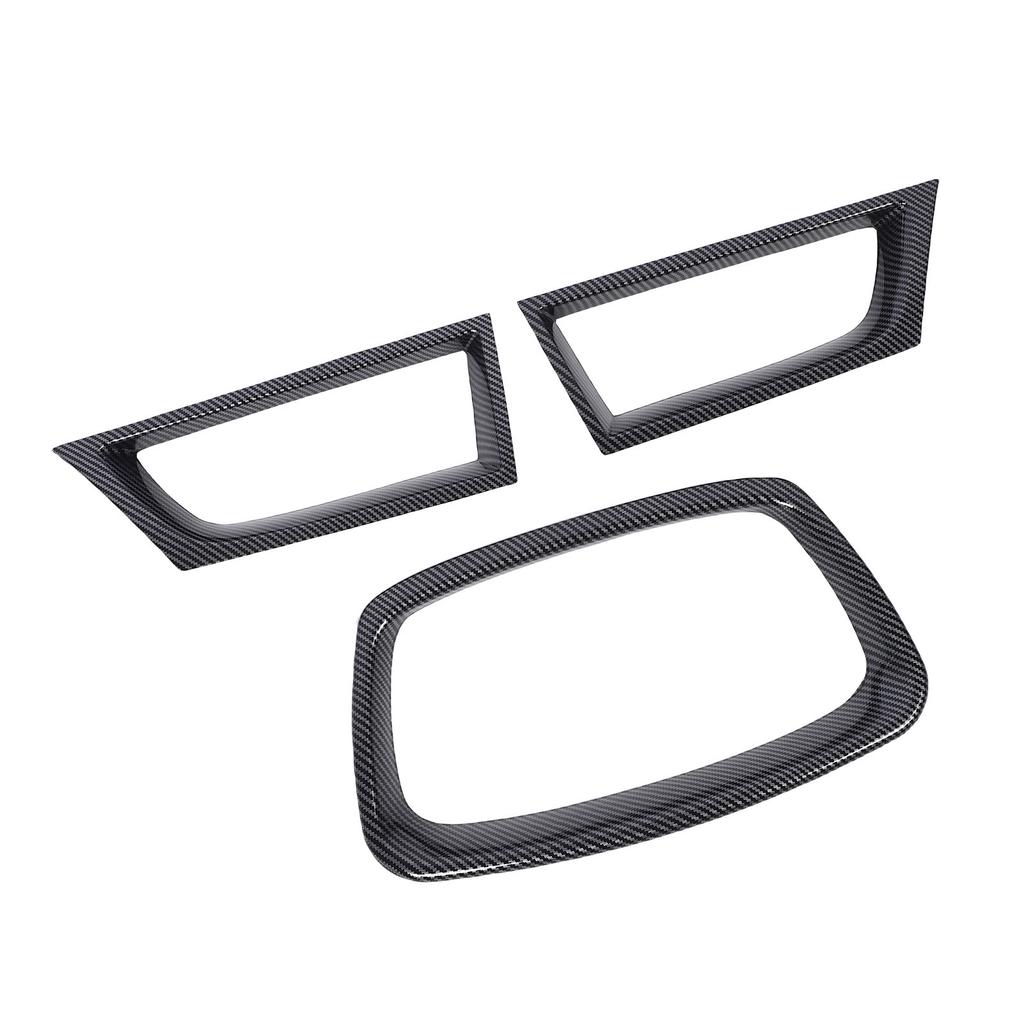 3 PCS Front Grille Overlay Cover Decorative Front Grille Surround Trim Replacement for       9th Generation 2006-2007