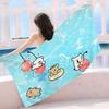 Line CARTOON P-PuppyS Microfiber Printed Beach Towel Mountain Climbing Yoga Beach Swimming Running Absorbent Soft Towel