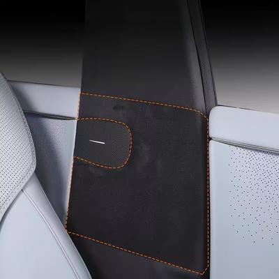 For XPENG P7 + Door Anti-kick Pad B Column Anti-collision Sticker Door Panel Protection Interior Protection Seat Belt Protection