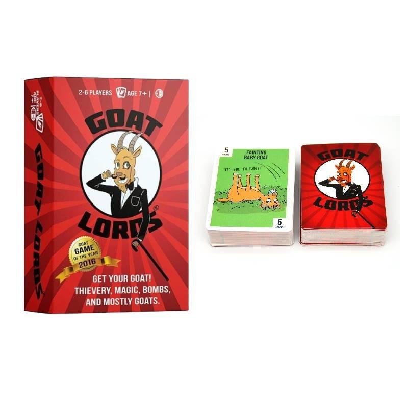 Goat Lords Game Family Fun Card Game With Premium Coated Paper For All Ages