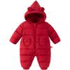 DAVE&BELLA Newborn Unisex Winter Down Romper