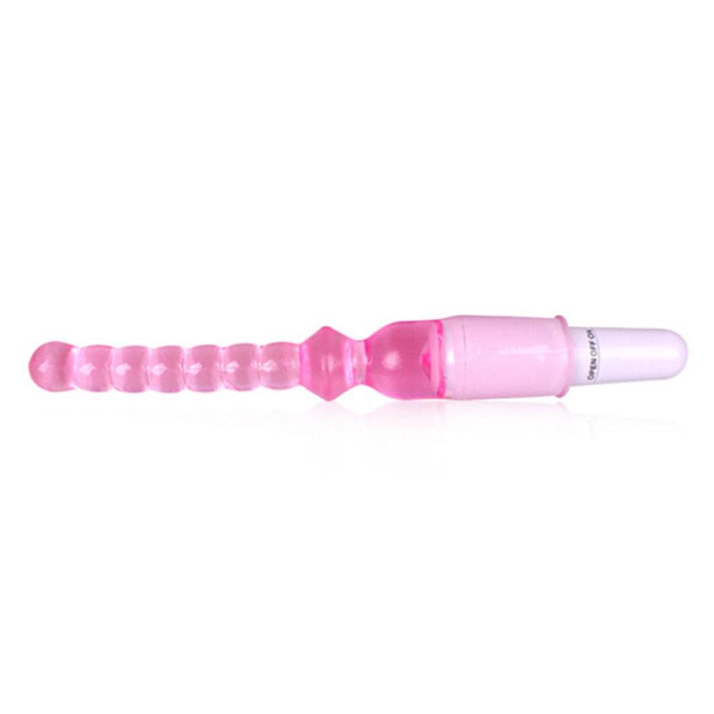Silica Gel Dildo  Anal Butt Plug Vibrator G-Spot Massager Adult  Toy