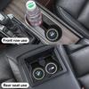 2Pcs Car Cup Coaster Waterproof Non-Slip Water Cup Pad Holders Car Interior Accessories For BMW E46 E90 E60 F10 F30 G30 E92 X5