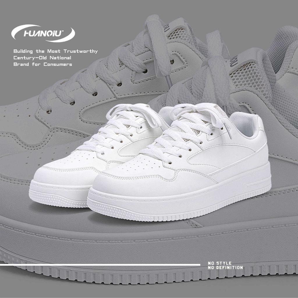 Global fashion versatile board shoes ZHQ-HY891 spring men's breathable lightweight shoes men's thick-soled height-increasing white shoes