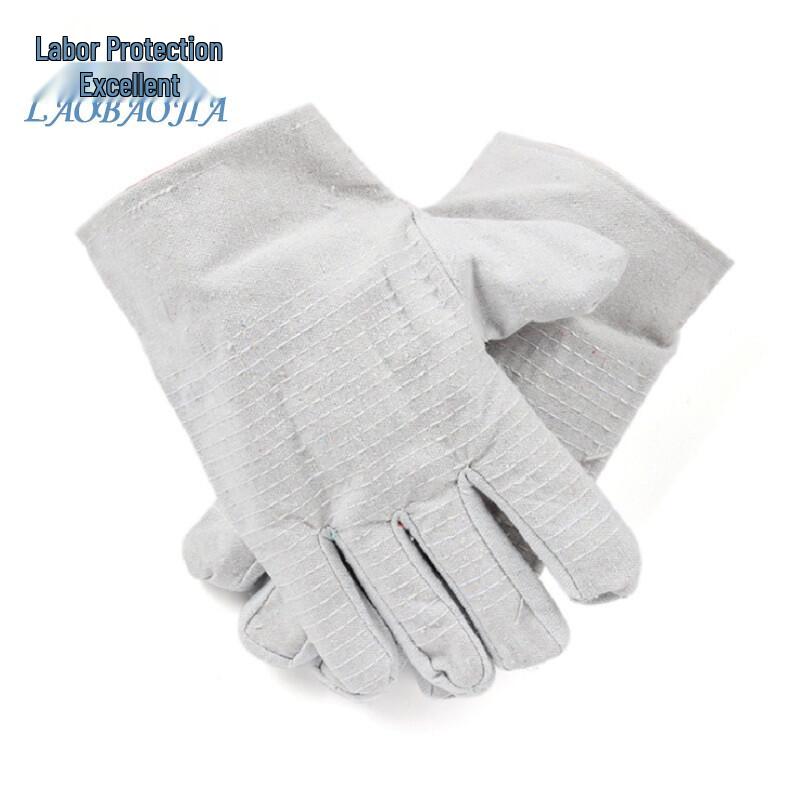 Double Layer Thickened Canvas Work Gloves 5 Pairs холста