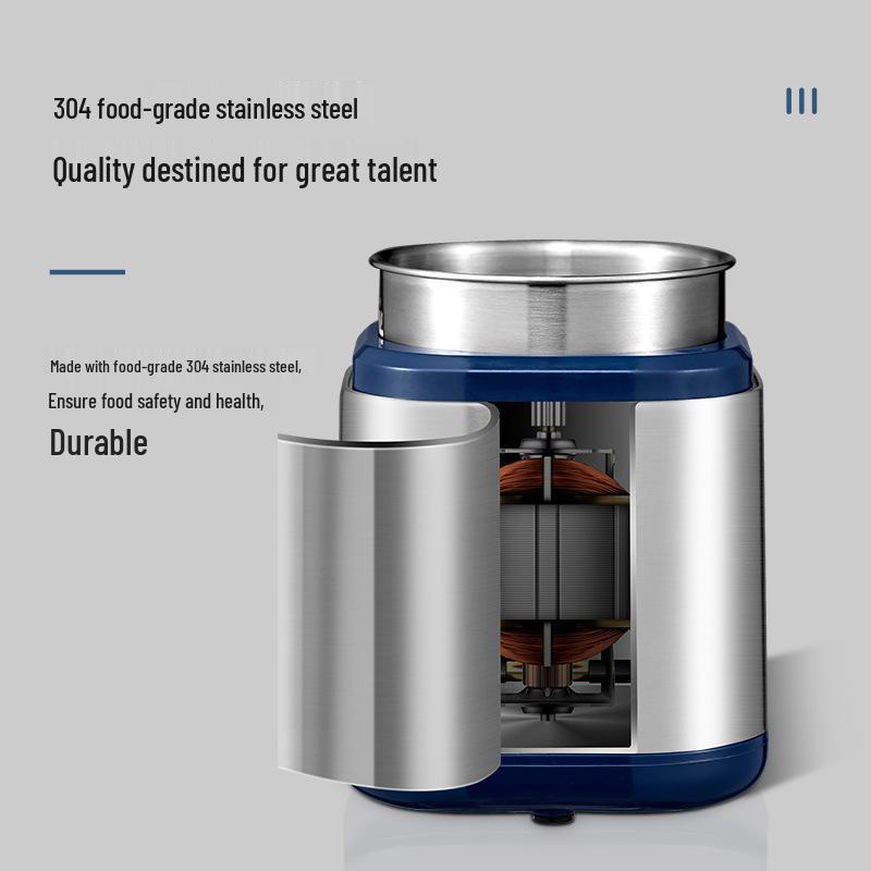 Electric Coffee Bean and Grain Pulverizer - Dry Grinder and Blender for Cereals and Spices