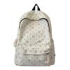 Schoolbag Corduroy Primary School Students Ins Wind School Bag Small Fresh Bow Backpack High School Students Lightweight Travel Backpack