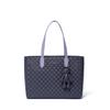 Patrick Cox Women's Color Quartet 2 Tote Bag with Original Charm, Colored Handles, Lightweight, PXLHDEH1 Lavender