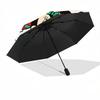 1pc Mickey Mouse & Friends Christmas Holiday Gift Umbrella - Automatic Open/Closed with Foldable Design, Iron Frame, Outdoor Use, Suitable f