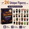 2026 Halloween Countdown Calendar Surprise Box – PVC Spooky Character Figurines, Children’s Countdown Calendar, Halloween Party Gifts and Decorations