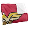 Wonder Woman Metal Logo Blanket