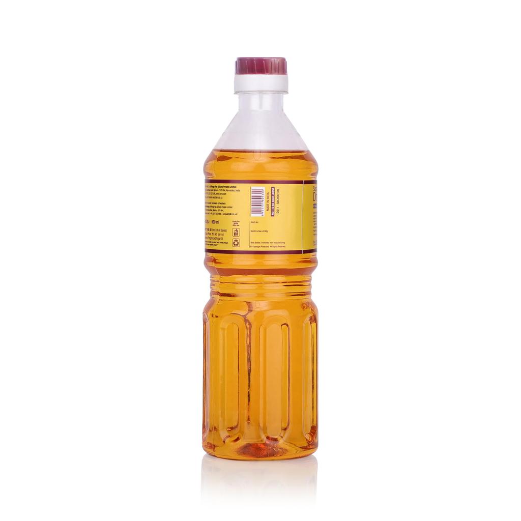 Cycle Pure Sampoorna Dhyan Chandanam Puja Oil | Oil for Puja, Festivals, Havan | Blend of 5 Puja Oils | Daily Puja Items | Pack of 1 (500 ml)