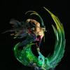 Anime Beautiful One Piece Zoro Ghost Island Glowing Pvc Figure Boxed Model For Collectors