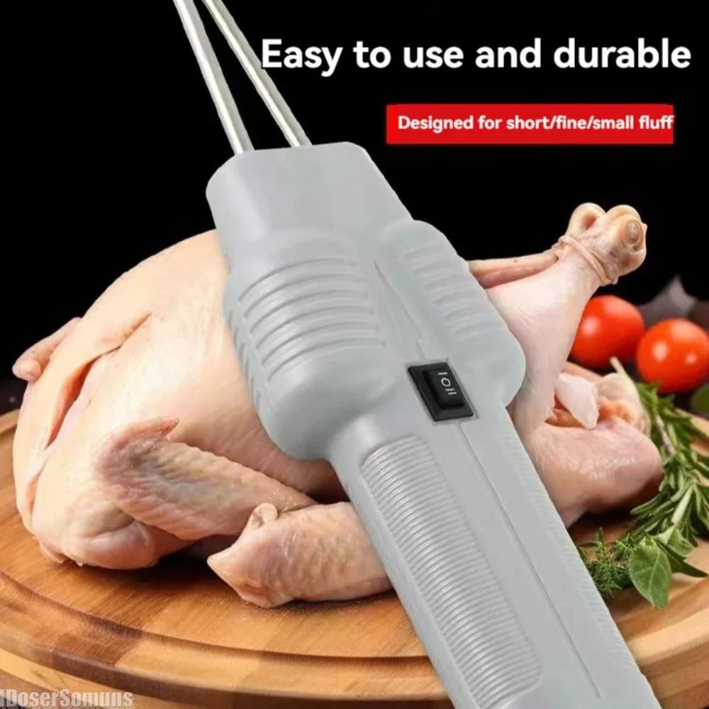 Elektrische Hühnerrupfmaschine, elektrische Geflügelfederrupfmaschine, tragbares Handgerät, automatisches Geflügel-Kurzhaarrupfwerkzeug