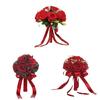 Wedding Bouquet Silk Rose Bridal Bridesmaid Hand Bouquet Combo Wedding Flower