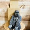 Ubia Gorilla Smartphone Stand, 12 x 11 x 19 cm, Doll Figurine, Animal Ornament, Garden Decor, Gorilla, H20379-A