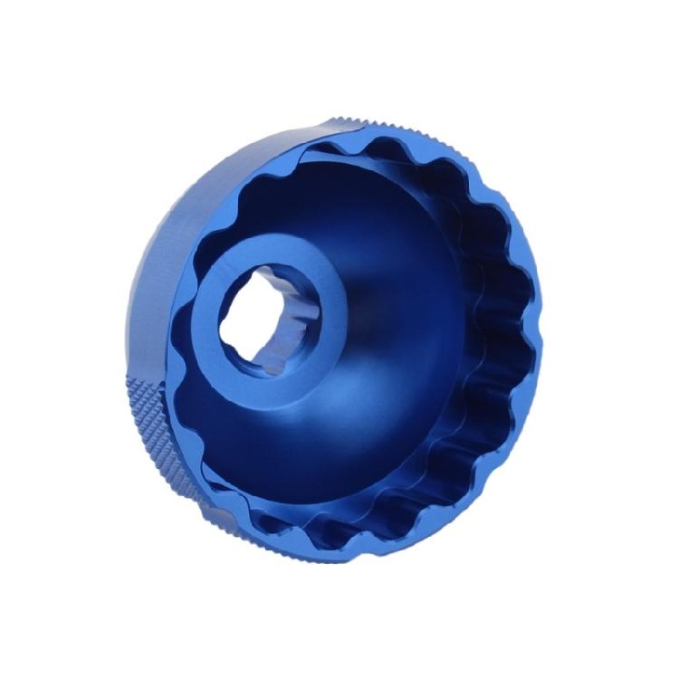 Essentieel Bottom Bracket Gereedschap voor Fietsreparatie Kenmerken 44mm 16 Groeven Compatibiliteiten Aluminiumlegering Constructie