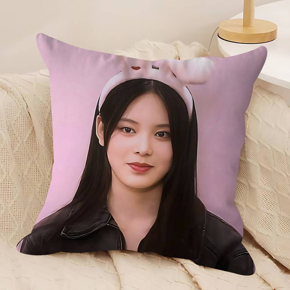 

Singer B-BANG-JEEMIN Pillow Case Removable Washable Cushion Cover – All-Season Soft Linen 12x12Inch