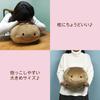 Stuffed Animal Mascot, Cute, Fluffy, Soft, Cushion, Toy, Healing, Gift, Ornament (Onsen Manju, brownL Size)