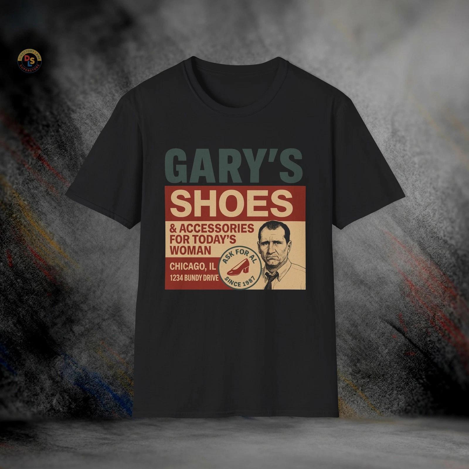 Gary’s Shoes Al Bundy Married with Children T-Shirt | Softstyle Tee XS