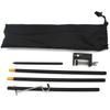 Portable Aluminum Camping Light Stand - Folding Outdoor Lamp Pole