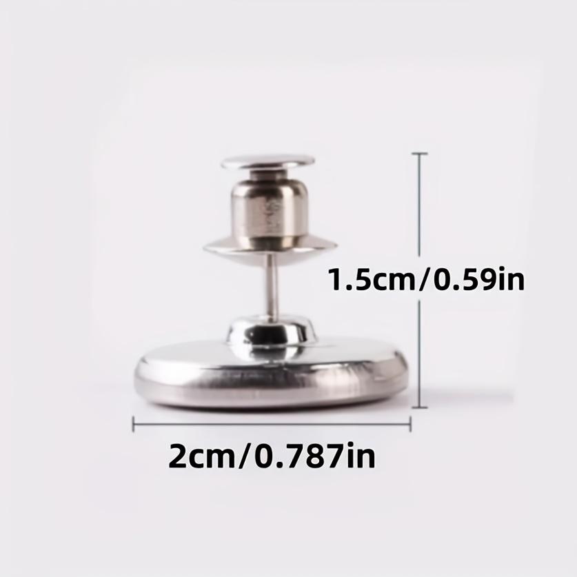 Set de 20 Pinces Magnétiques Métalliques - Pinces à Rideaux, Aimants Blackout Étanches, Fixations Magnétiques DIY