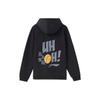 Li-Ning Sports Basketball Series Tigger Print Zip-Up Hoodie Men Tops Black AWDRH41-1