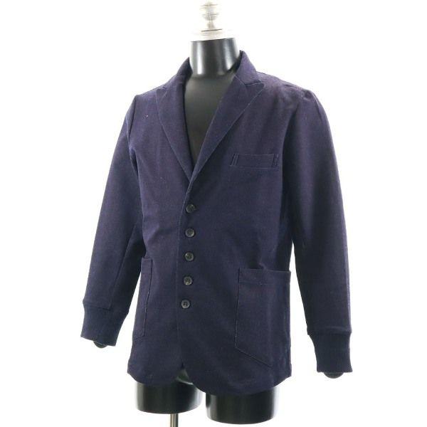 Brand New HB Indigo Cut and Sew Rib Tailored Jacket L Navy Blue Men's Used