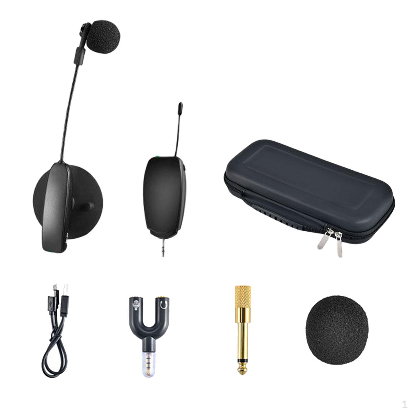 

Система передатчика с зажимом для беспроводного инструментального микрофона для скрипки with Case