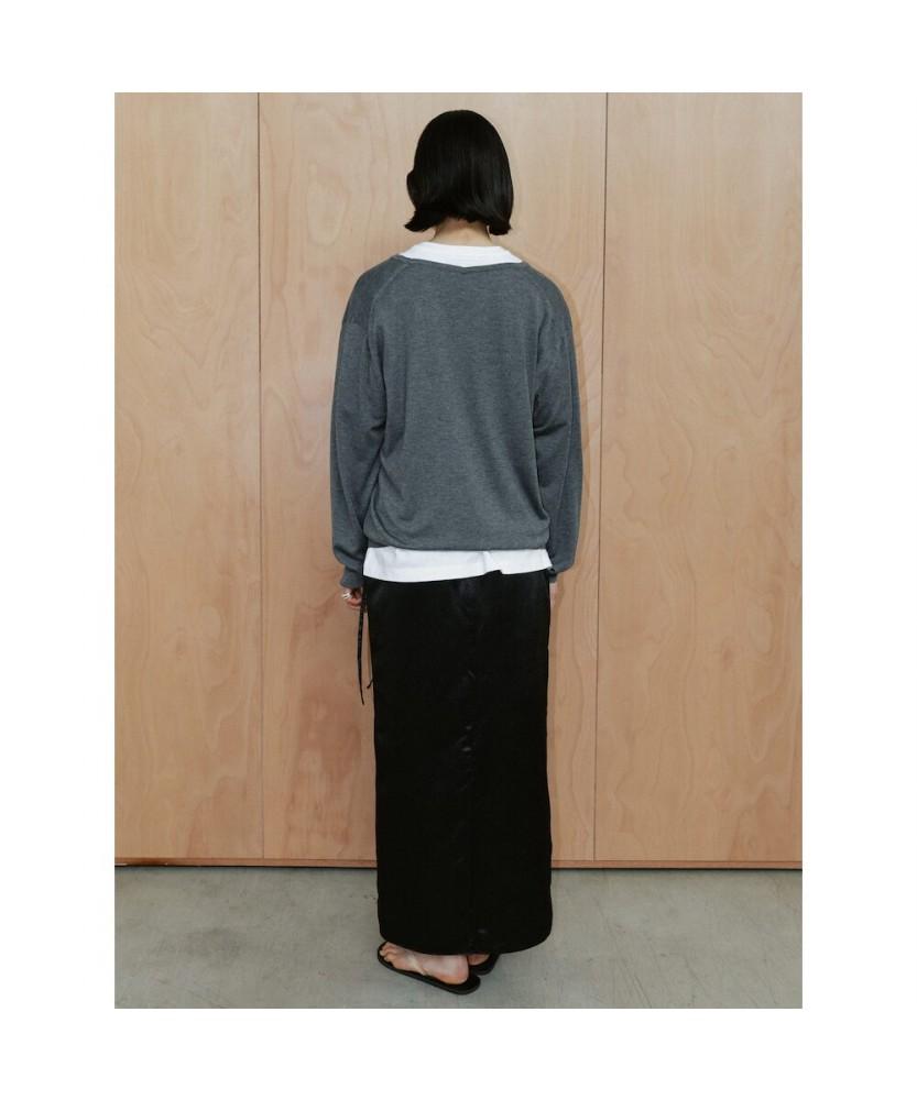 Diaepeocheo String Maxi H Line Skirt Black (Ta6427A015)