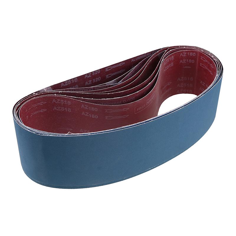 80-1000 Grits Abrasive Sanding Belts Zirconium Sander Grinding Polishing Polisher Abrasive Tools Sand Paper Durable