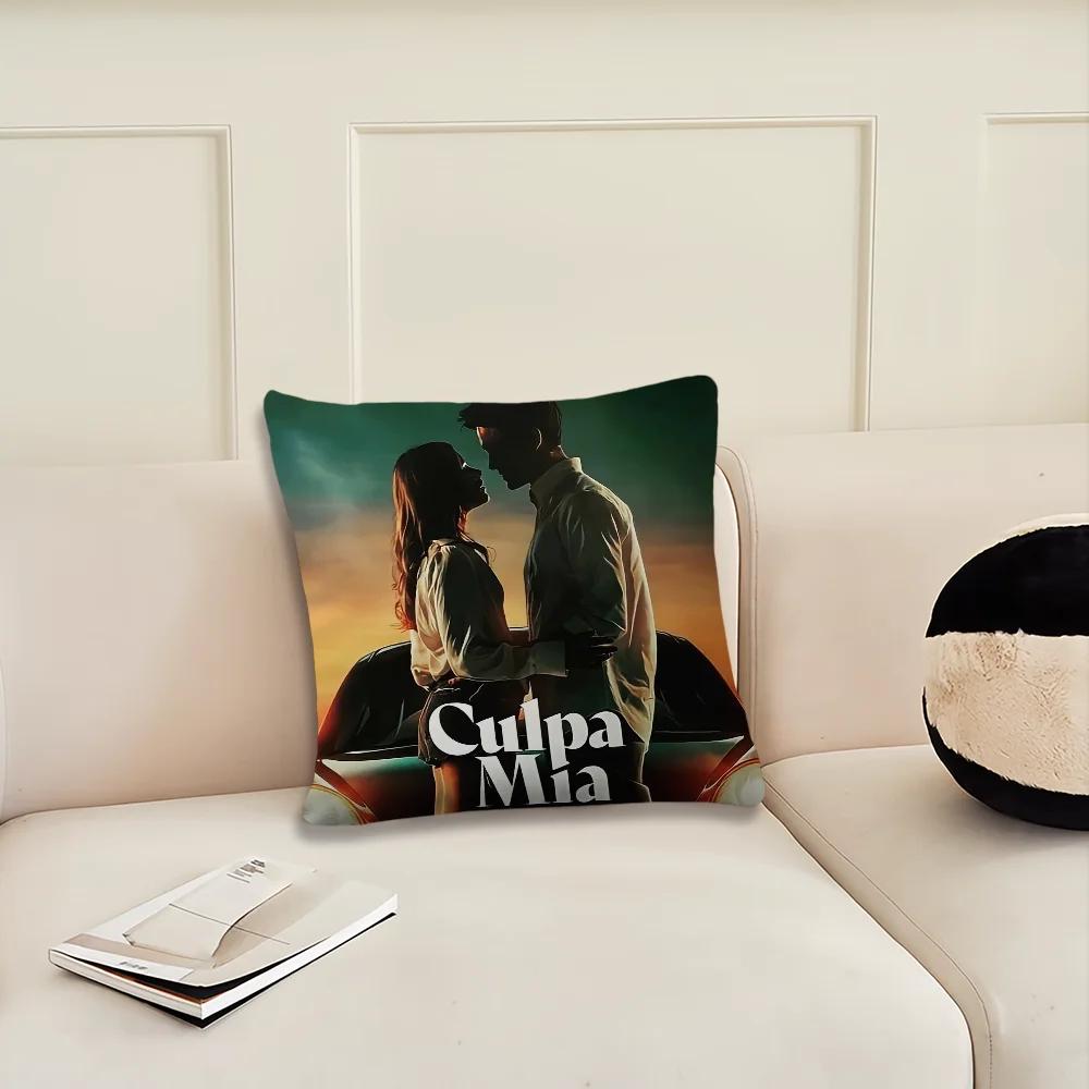 Film Culpa Tuya Decoration Room Home Sofa living Office Car Nordic Simplicity Pillow Cover