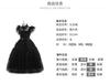 Girls Wednesday Addams Long Sleeve Fitted Performance Dress